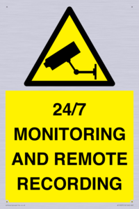 24/7 MONITORING AND REMOTE RECORDING